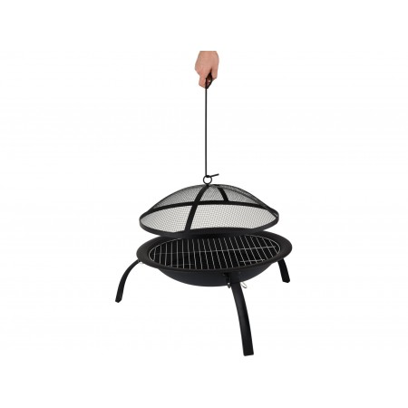 GRĂTAR GRĂDINĂ CU GRILAJ, 56CM